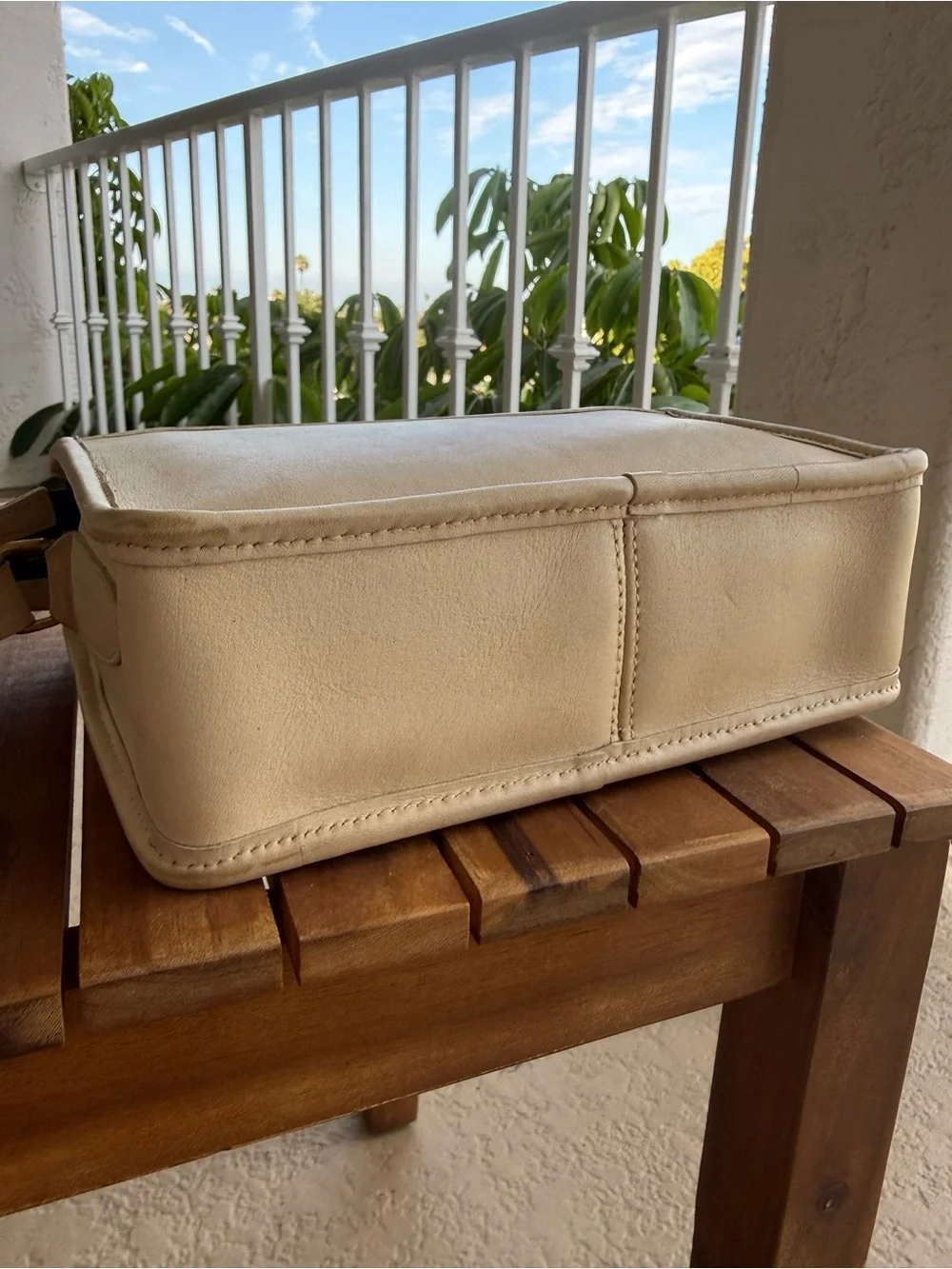 Bone Vintage COACH 9830 Blazer Bag 80s USA Made